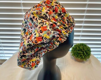 Power Puff Girls Satin Kids Bonnet | Natural Hair Sleep Bonnet