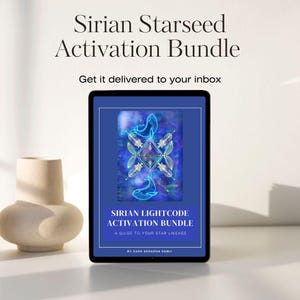 Sirian Starseed Galatic Activation bundle guidebook meditation wallpaper and digital art  lightlanguage activation bundle
