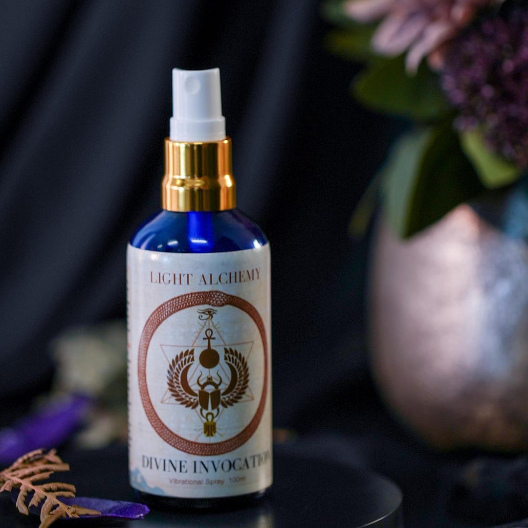 DIVINE INVOCATION Alchemical Crystal and Plasma Gans Infused ...