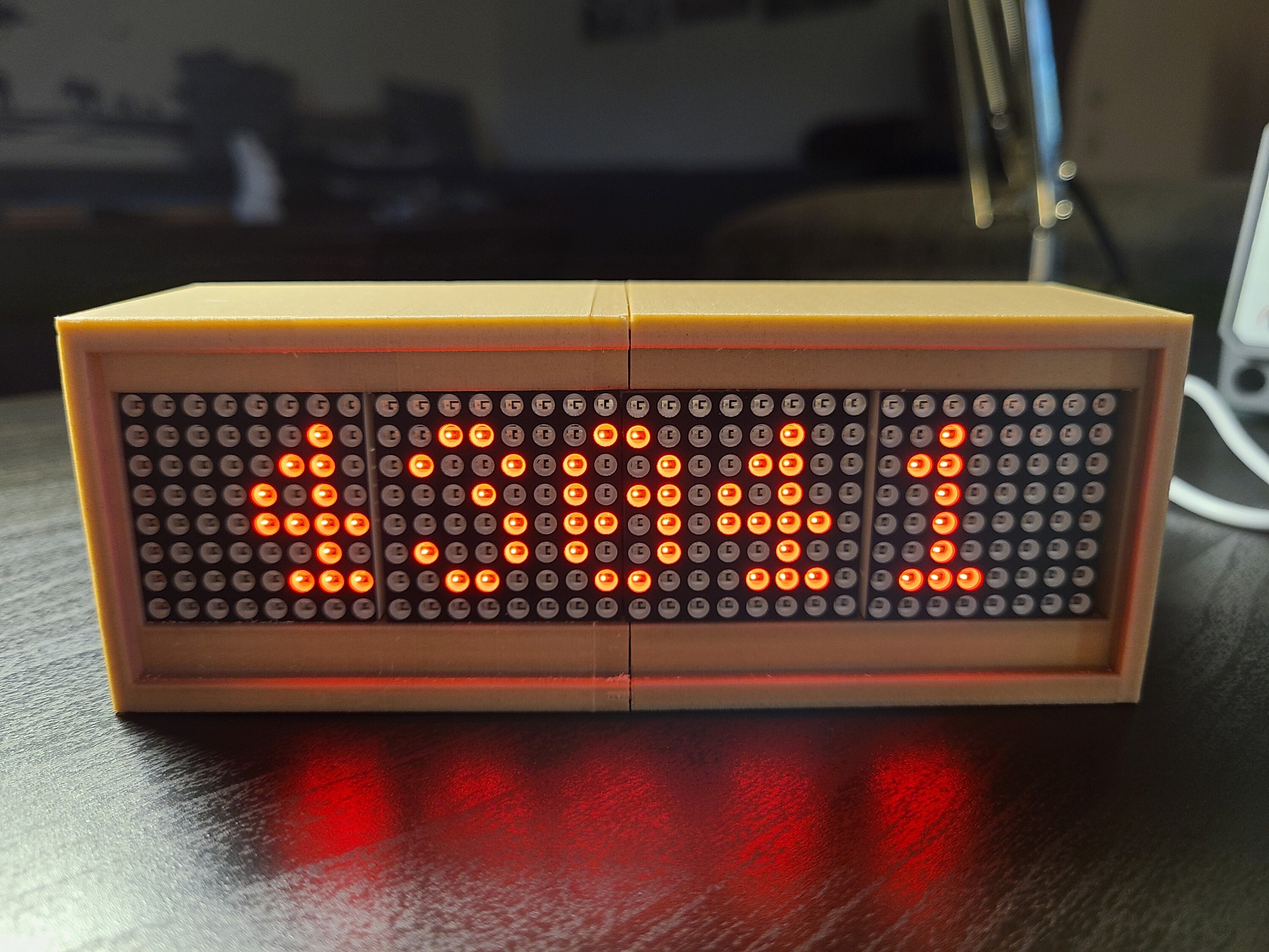 Wood-like Crypto/stock Display Bitcoin Ticker Clock Wifi Matrix LED (btc/ethereum/dogecoin/stocks  Etc) - Ships From Eu/many Color Options - Etsy Finland