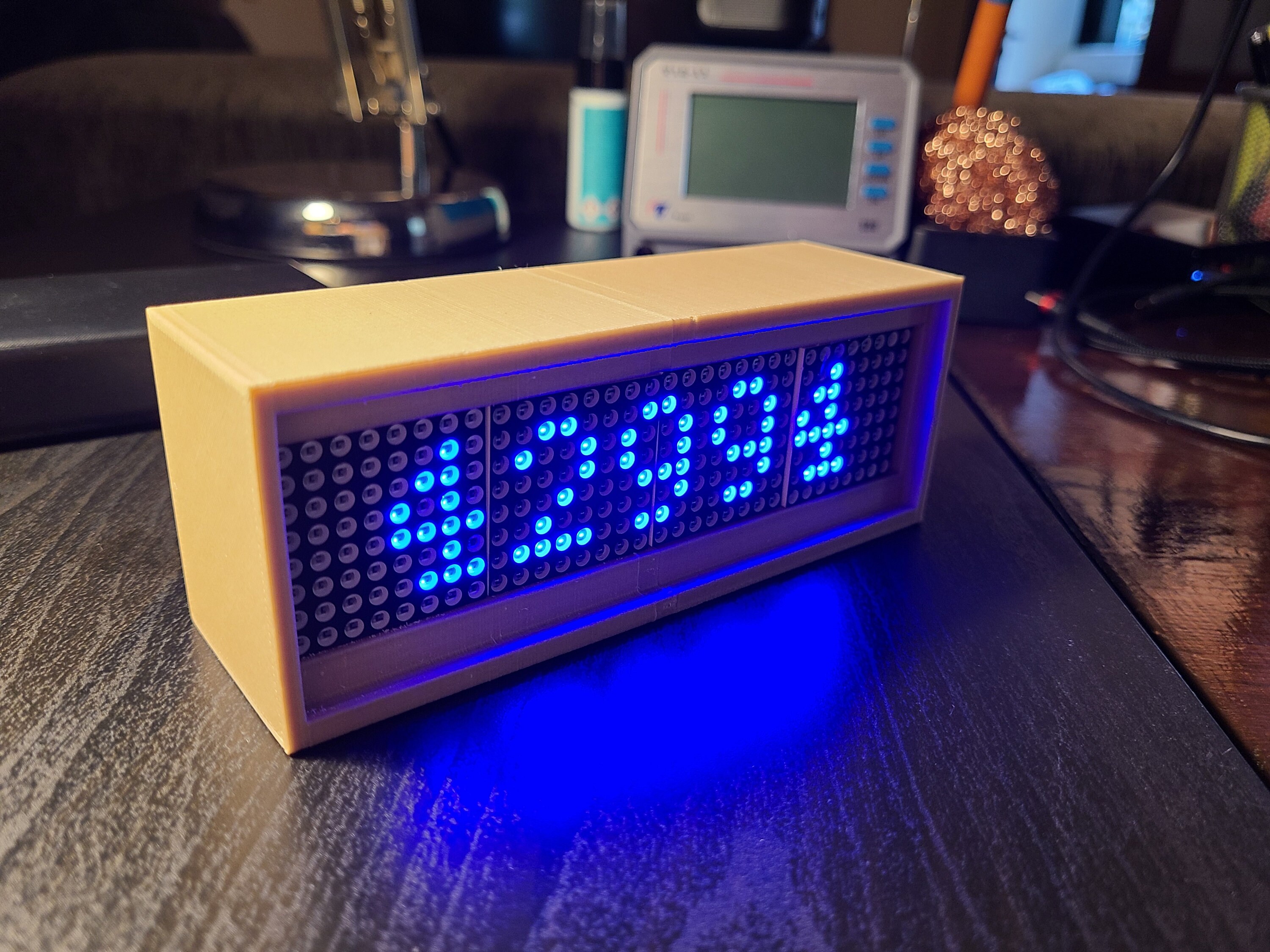 Wood-like Crypto/stock Display Bitcoin Ticker Clock Wifi Matrix LED (btc/ethereum/dogecoin/stocks  Etc) - Ships From Eu/many Color Options - Etsy Finland