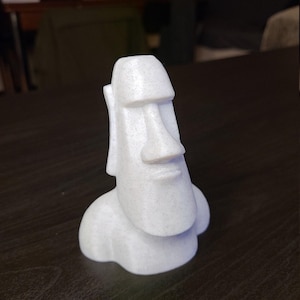 3D gedruckte Osterinsel Statue Moai Brillenhalter / Ständer - Viele Farben / Größen erhältlich, Versand schnell aus der EU