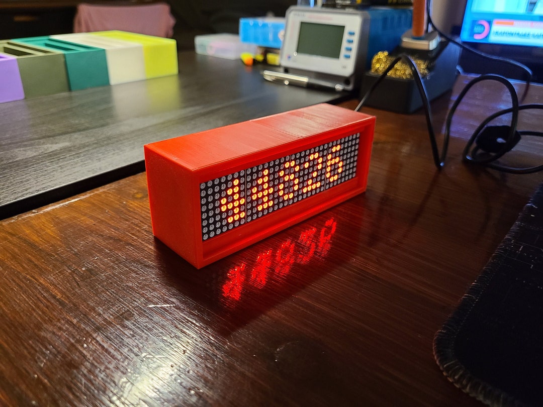 Wifi LED Bitcoin Ticker Display – Handmade Crypto/stocks Clock - Etsy