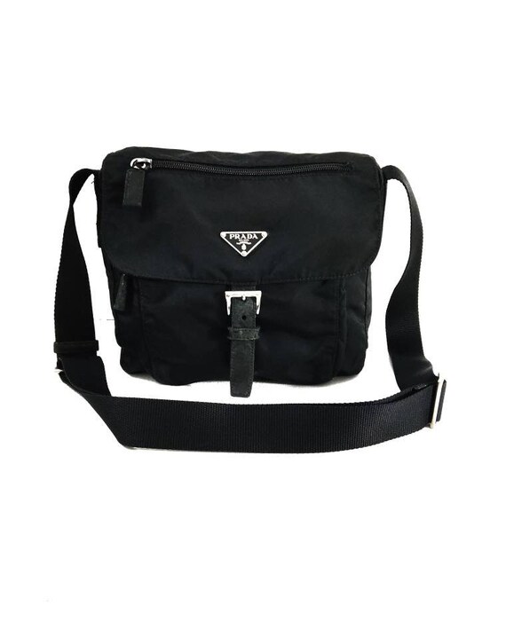 Authentic Prada Nylon Crossbody Bag Etsy