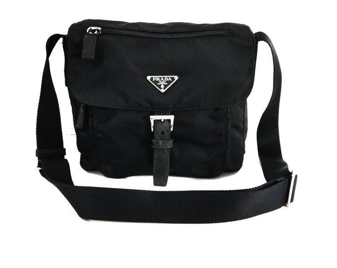 Authentic Prada Nylon Crossbody Bag Etsy