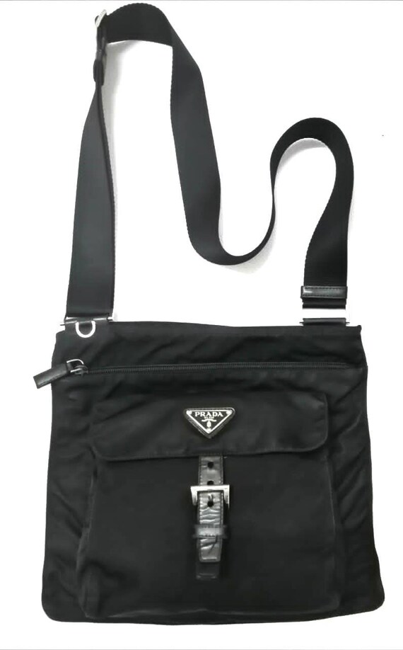 Authentic Prada Nylon Crossbody Bag Etsy