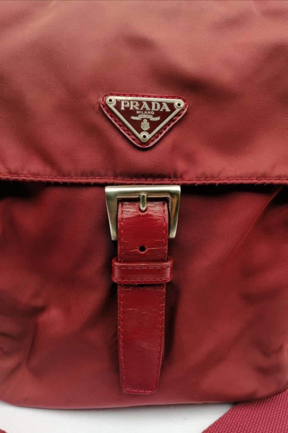 Prada Nylon Authentic Vintage Crossbody Bag Etsy