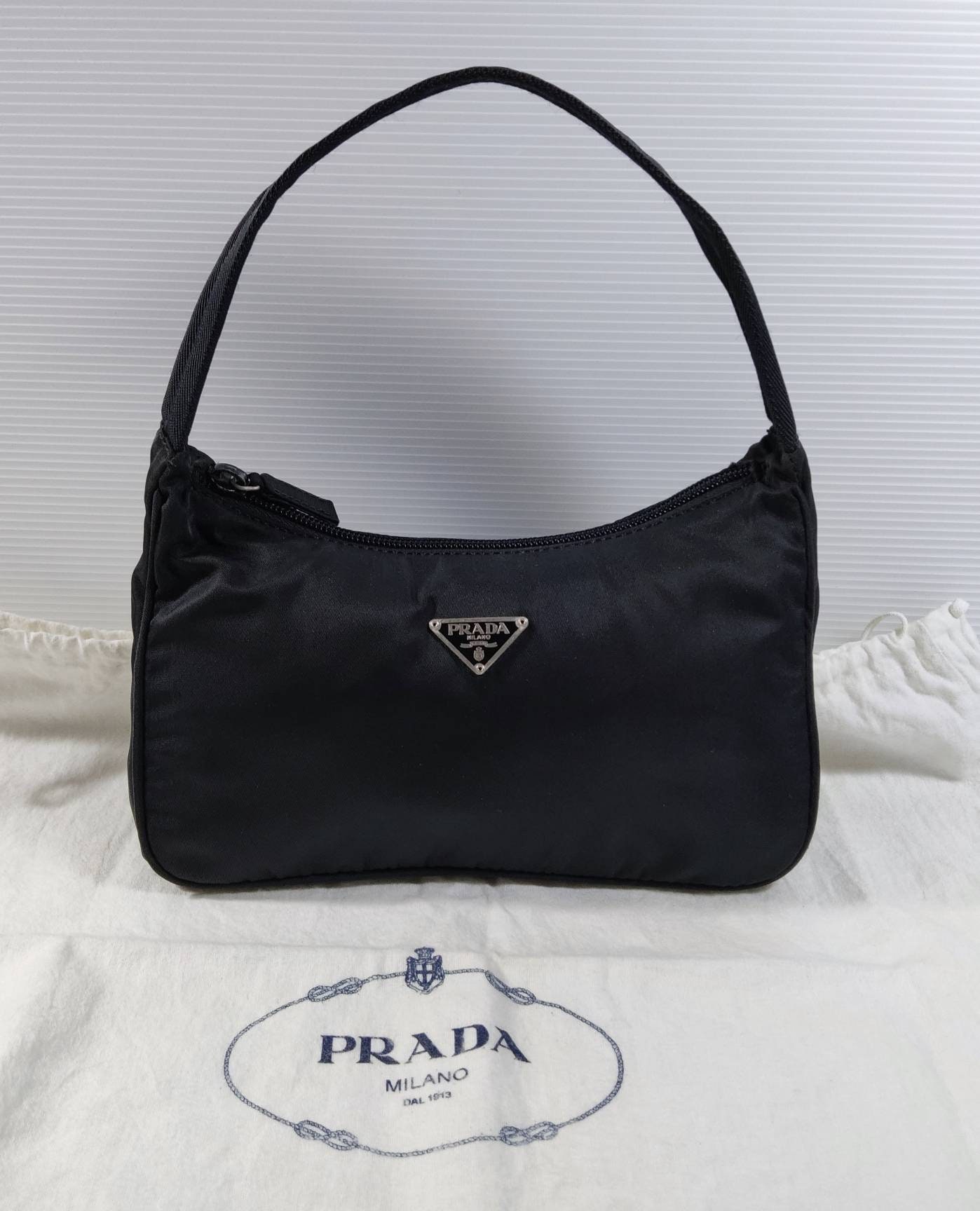 Prada Re-Edition 2005 Wool and Cashmere Mini-bag