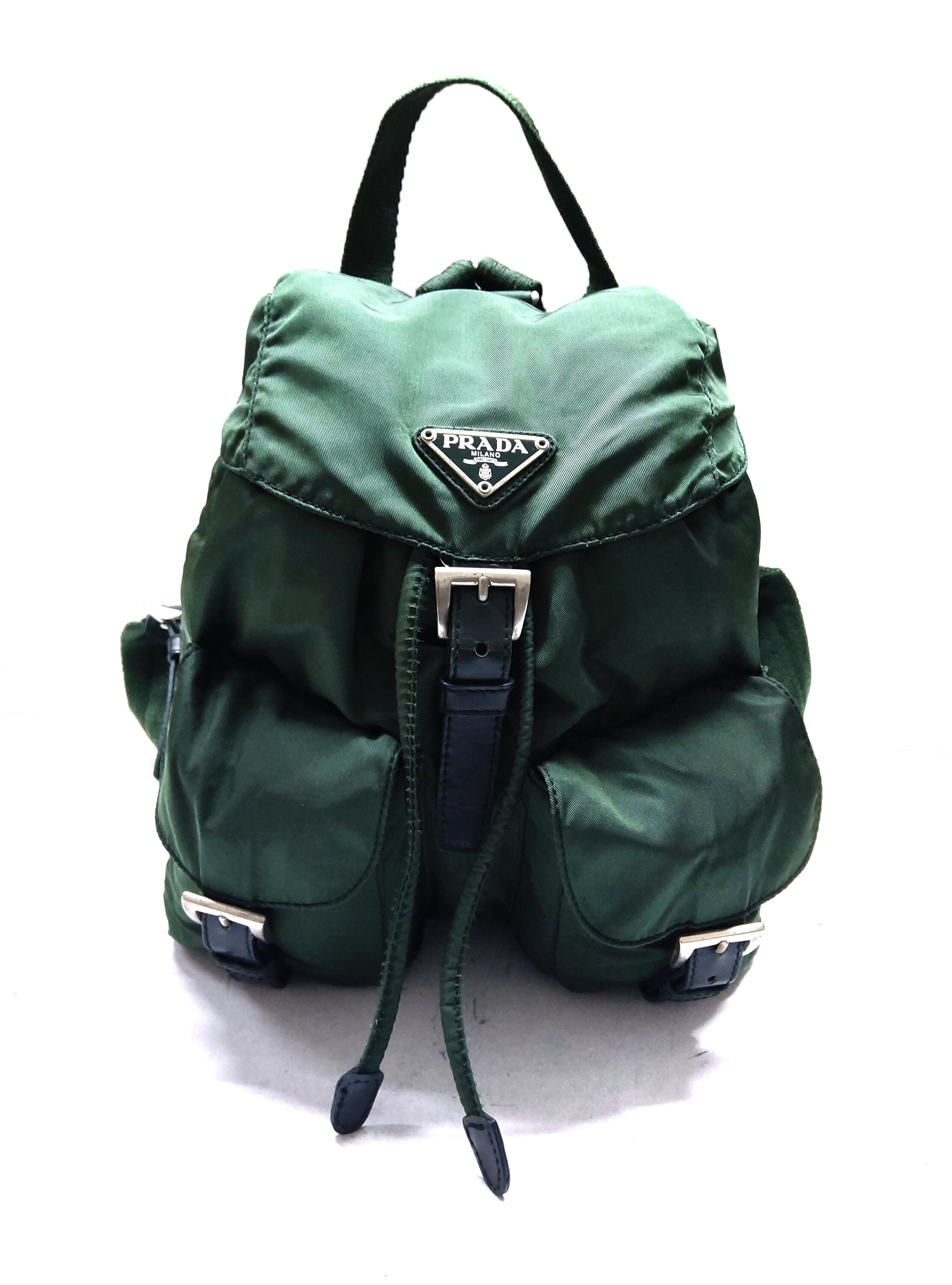 Authentic prada backpack hot sale