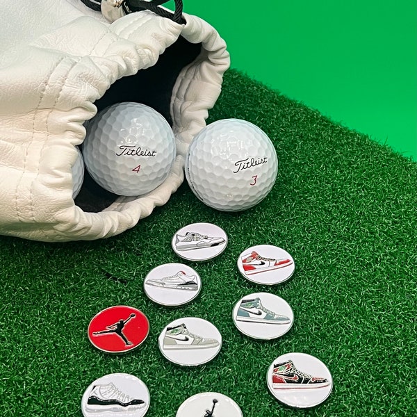 Sneaker Inspired Golf Ball Marker
