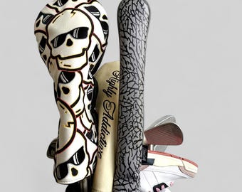 Stick Covers - Black Cement