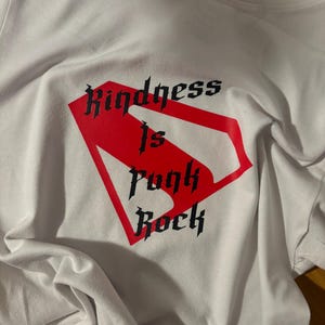 Kindness is punk t shirt