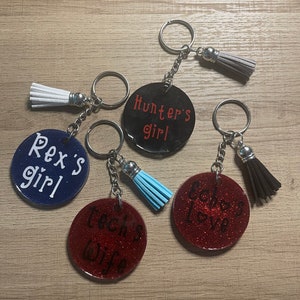 Bad batch/clone wars nickname keychains