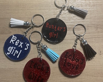 Bad batch/clone wars nickname keychains