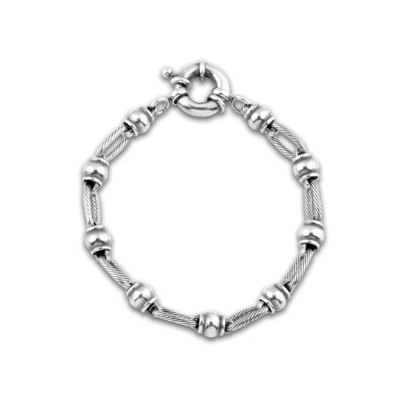 Silver Chain Bracelet with versatile Signoretti clasp | Etsy