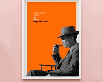Oppenheimer (French New Wave) Poster Digital Download