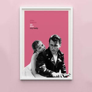 Cry-Baby (French New Wave) Poster Digital Download