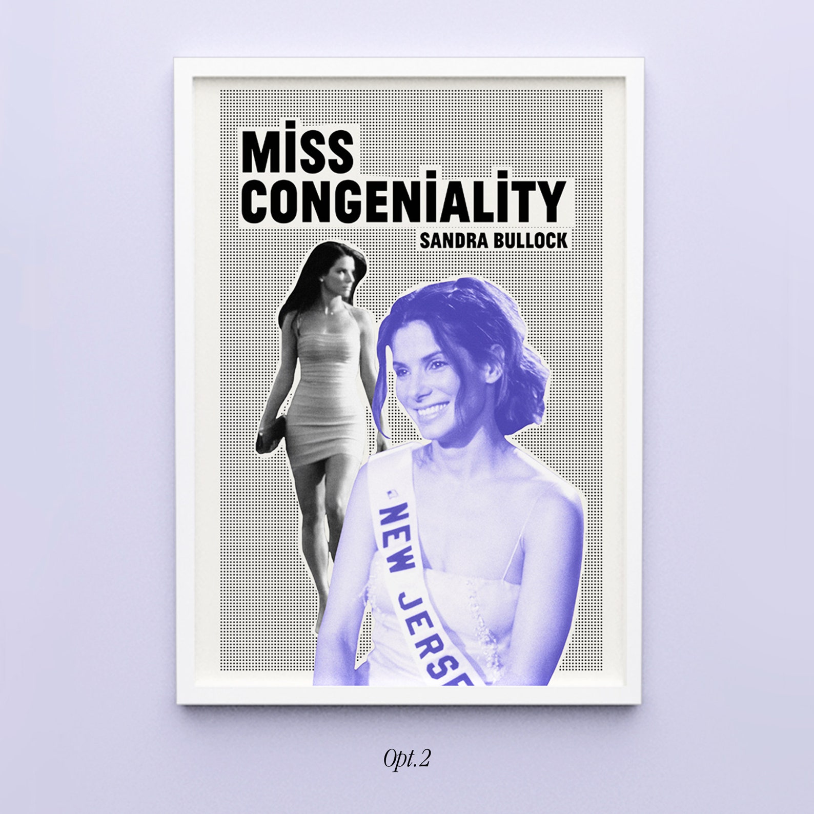 2 Miss Congeniality french New Wave Poster Digital Download Etsy