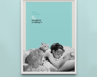 1 Breakfast at Tiffany's (French New Wave) Poster Digital Download