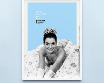 1 Princess Diaries (French New Wave) Poster Digital Download