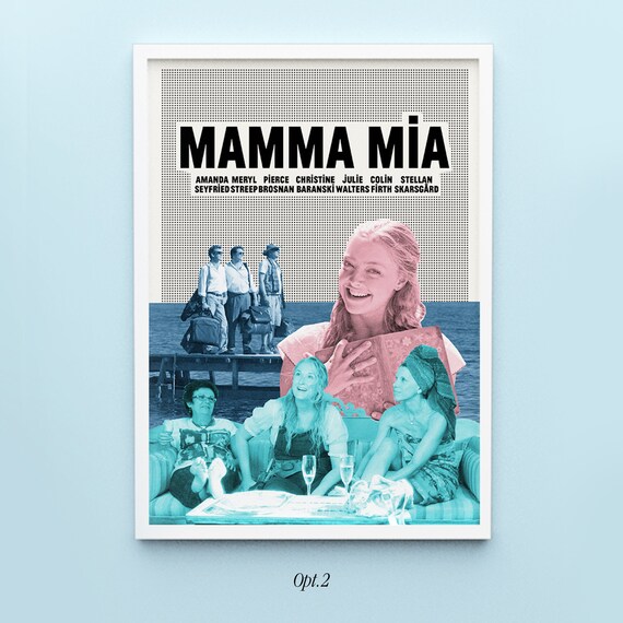 Mamma Mia! (french New Wave) Poster Digital Download New