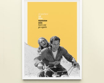 3 Mamma Mia! Here We Go Again (French New Wave) Poster Digital Download