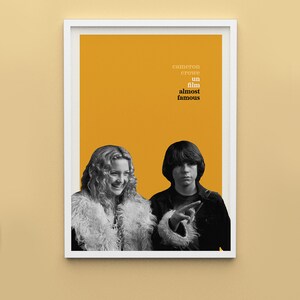 Almost Famous (French New Wave) Poster Digital Download