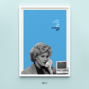 2 Working Girl (French New Wave) Poster Digital Download