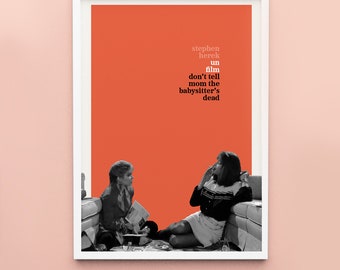 Don't Tell Mom the Babysitter's Dead (French New Wave) Poster Digital Download