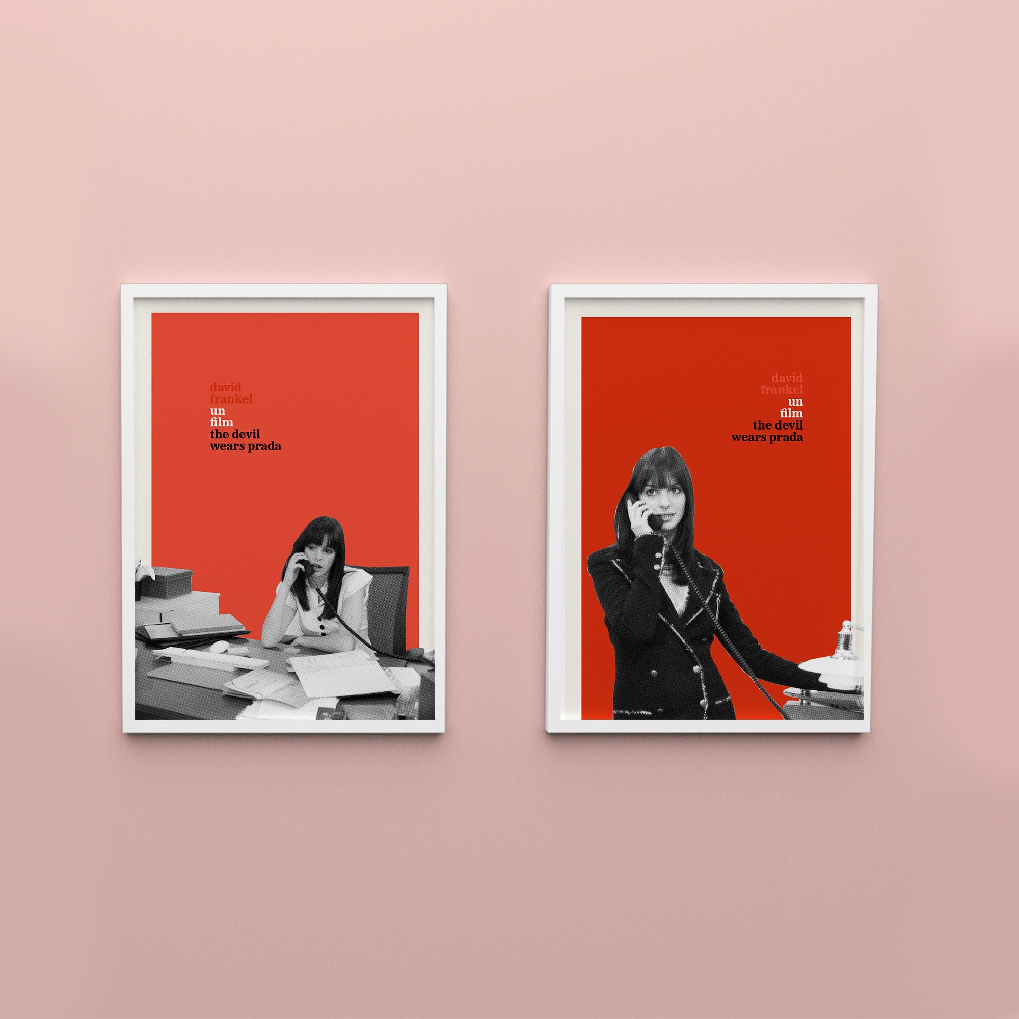 2 プラダを着た悪魔（フレンチ・ヌーヴェルヴァーグ）ポスター