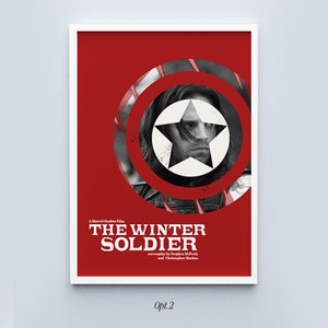 Winter Soldier RED (French New Wave) Poster Digital Download