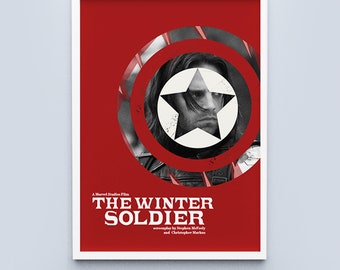 Winter Soldier RED (French New Wave) Poster Digital Download