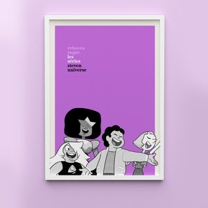 Steven Universe (French New Wave) Poster Digital Download