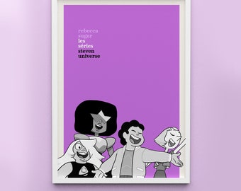 Steven Universe (French New Wave) Poster Digital Download