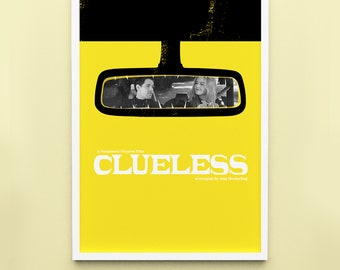 4 Clueless (French New Wave) Poster Digital Download