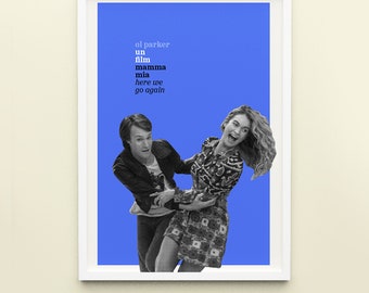 1 Mamma Mia! Here We Go Again (French New Wave) Poster Digital Download