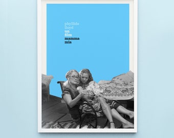 1 Mamma Mia! (French New Wave) Poster Digital Download