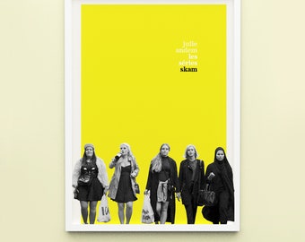 SKAM (French New Wave) Poster Digital Download