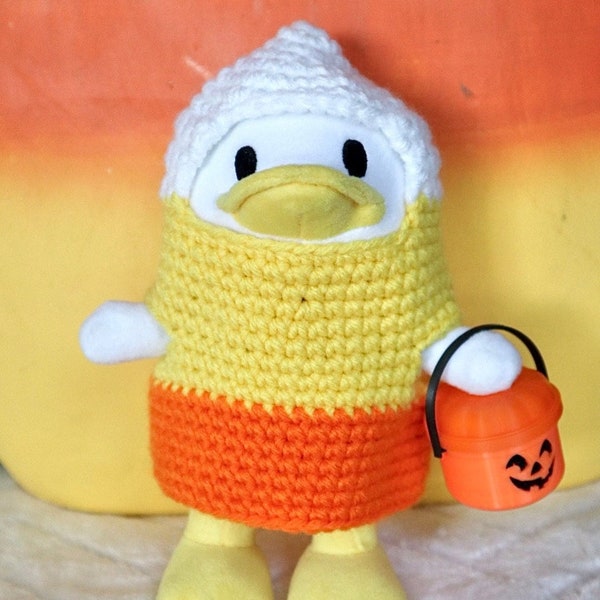 Crochet Candy Corn Donald Duck NuiMos Costume | Candy Corn Costume | Donald Costume | Disney | NuiMos Costume | Halloween | Trick or Treat