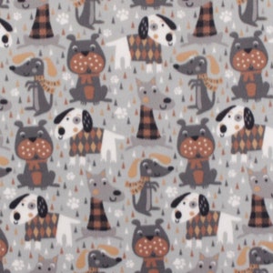 Honden in sweaters stropdasdeken