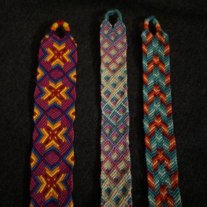 Handmade woven Friendship bracelets