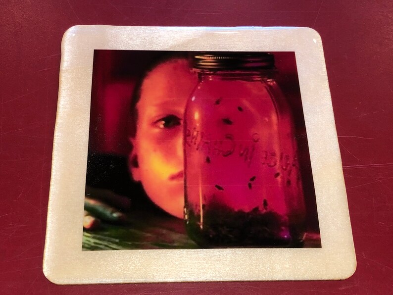 Album Cover Coasters Etsy