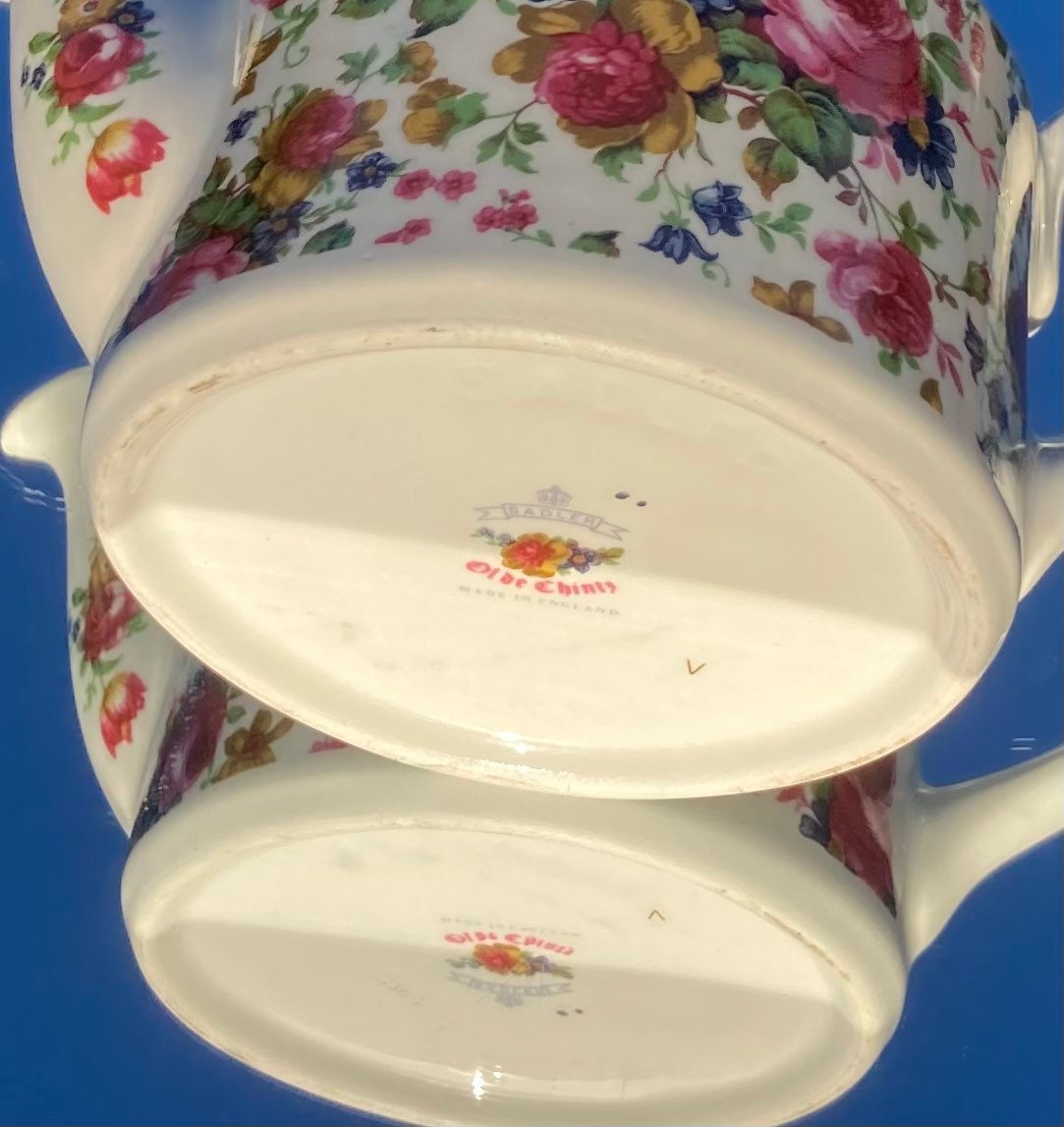 Sadler olde Chintz Teapot Etsy