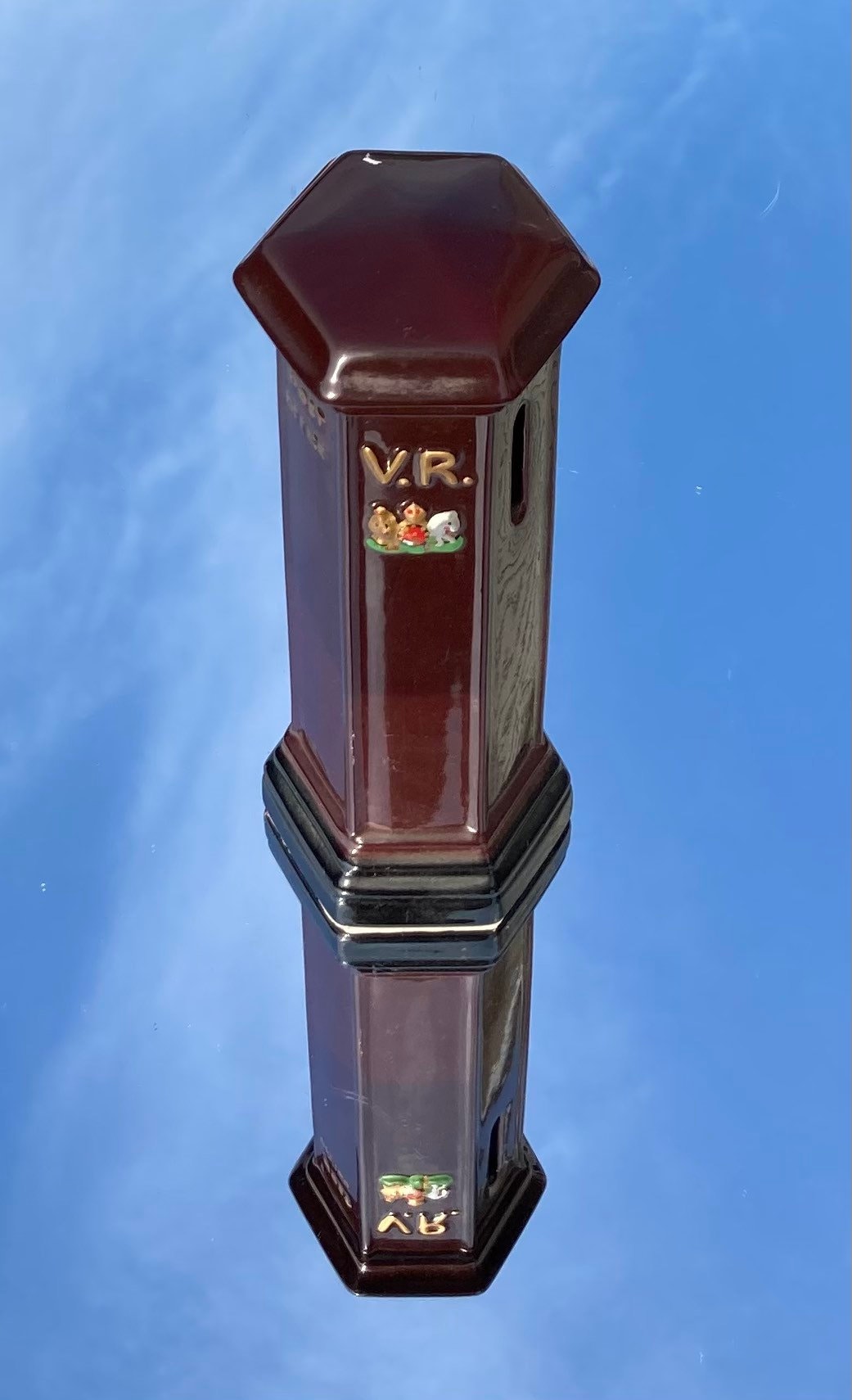 Rare Vintage Money Box Depicting Oldest Pillar Box in Use Etsy