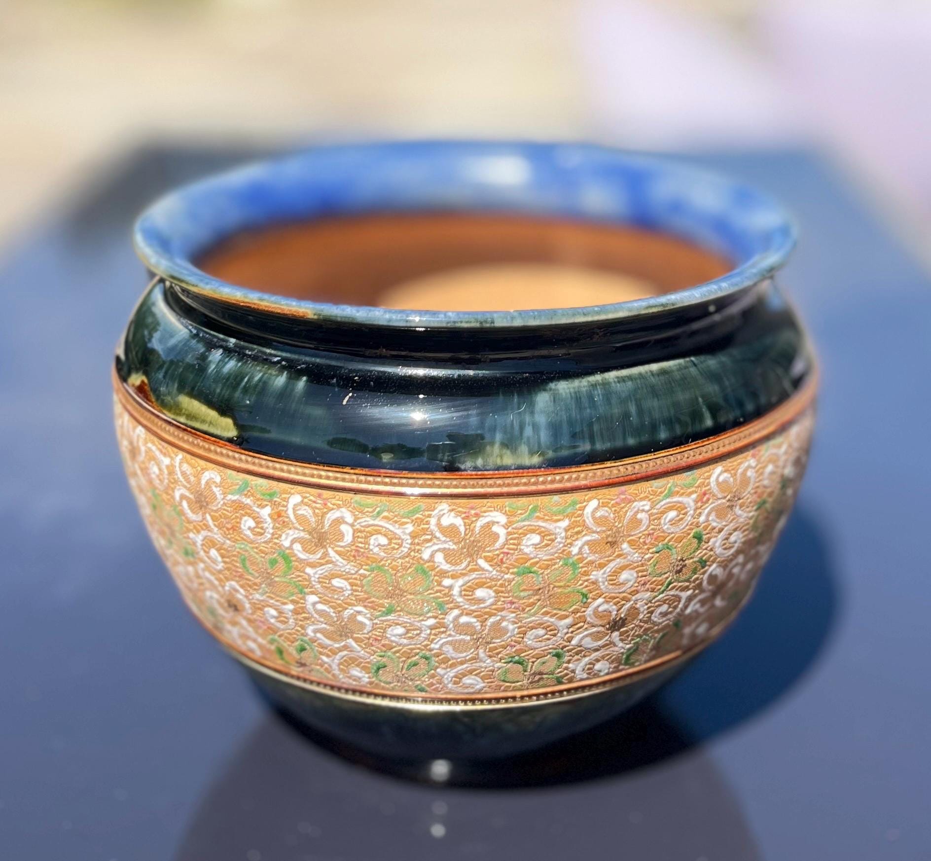 Royal Doulton Plant Pot - Etsy