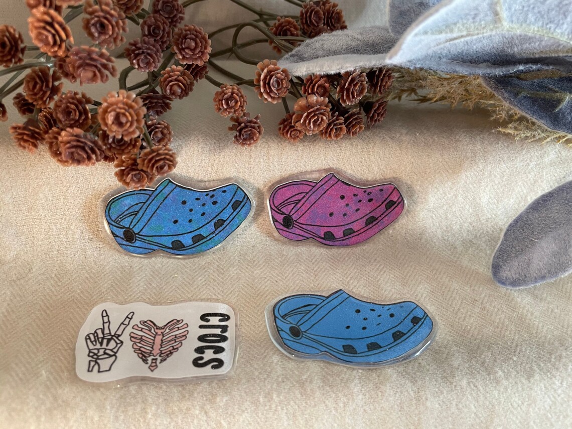 Custom Handmade Resin Crocs Themed Xray Markers with Etsy