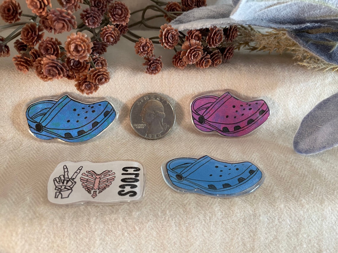 Custom Handmade Resin Crocs Themed Xray Markers with | Etsy