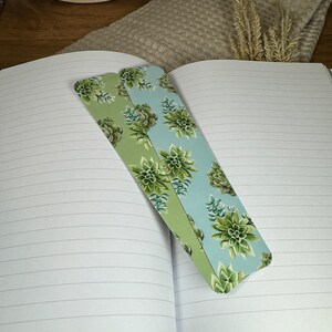 Succulent Bookmark Set | Bookmark Collection | Book Lover Gift | Bookish Gift | Bookworm | Sturdy Bookmark | Heavy Duty Bookmark | Plant Mom