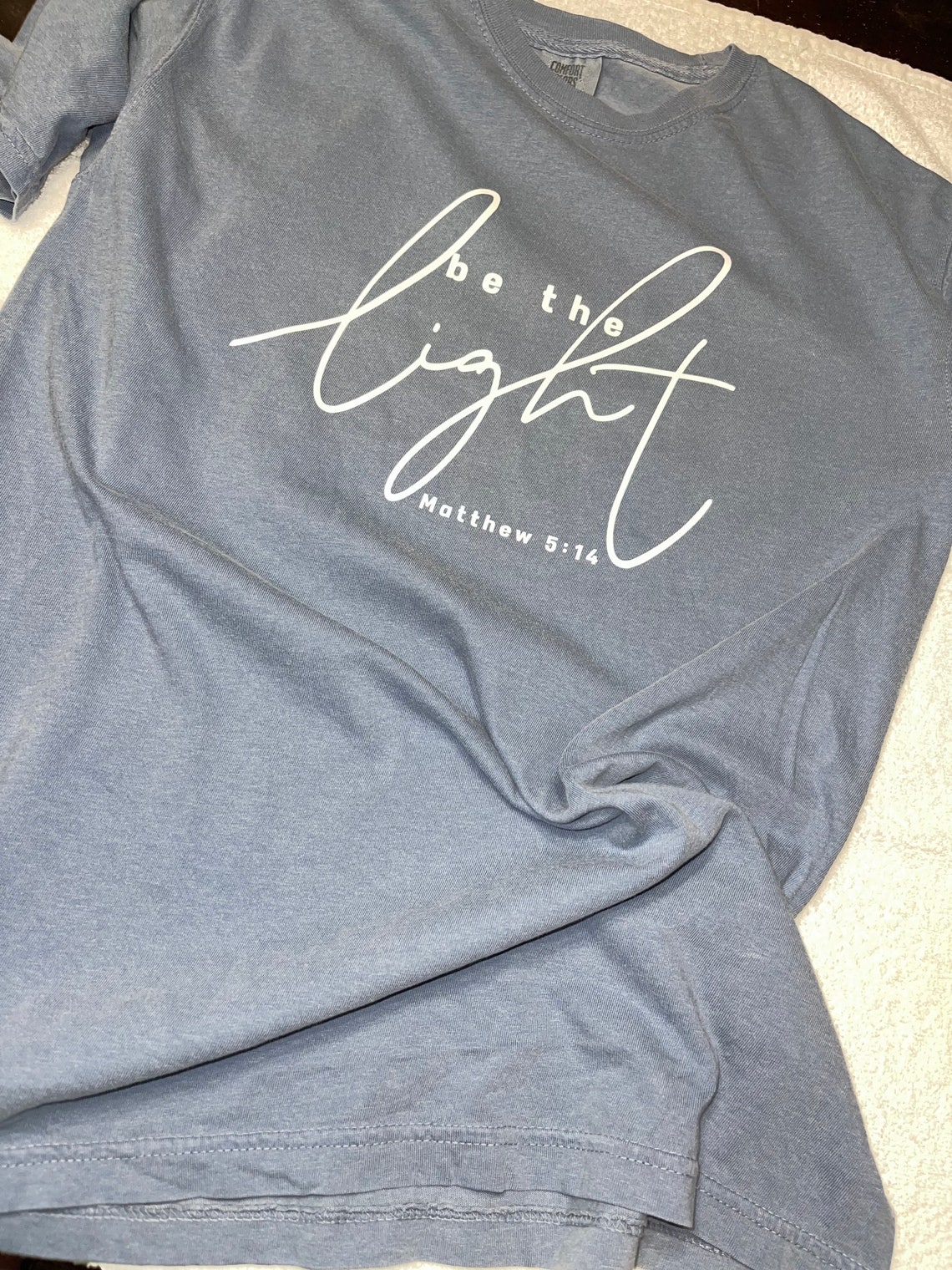 Be The Light Shirt Christian Shirt Religious Tee Etsy