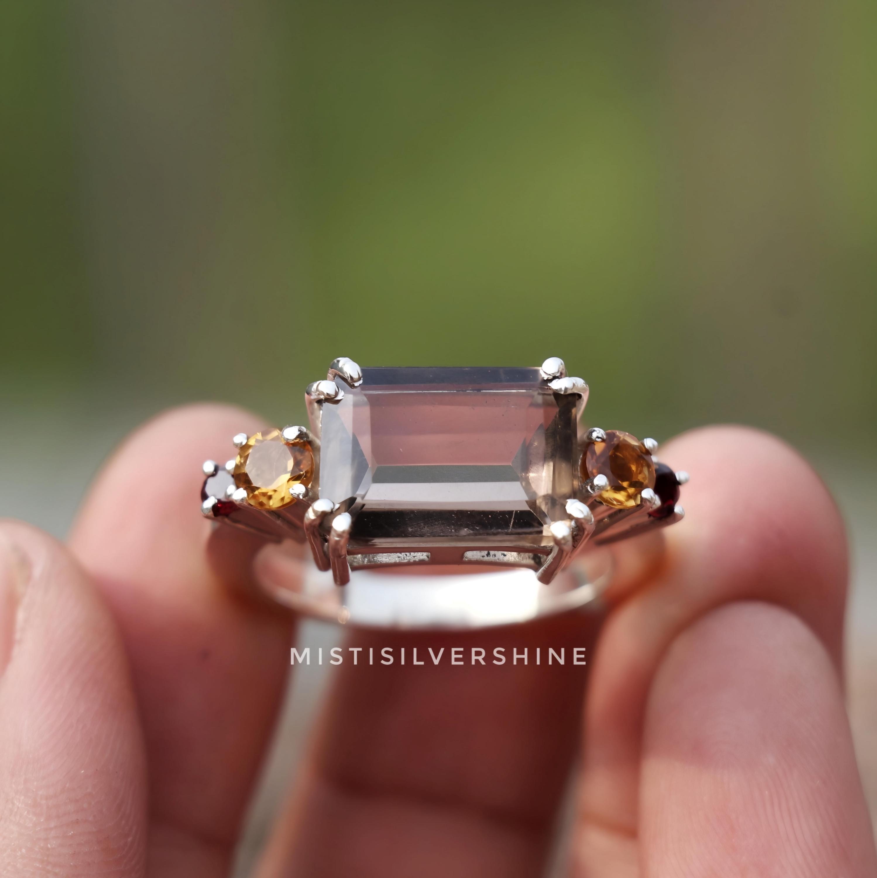 Victorian citrine rings - Etsy 日本